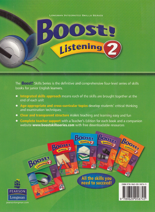 Boost! Listening 2: Student Book with CD