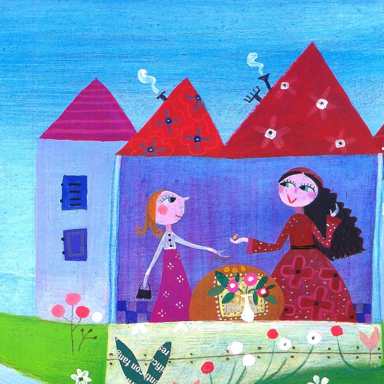 Cô Bé Tí Hon - Truyện Tranh Ghép Hình