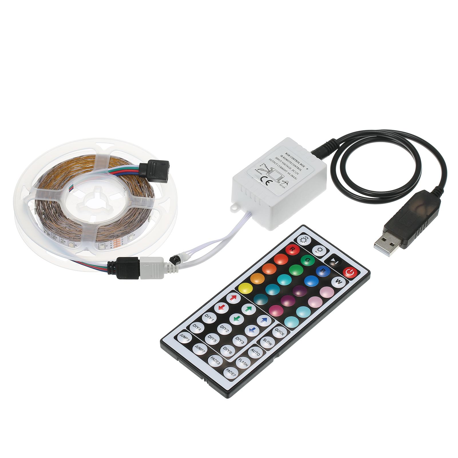 Bộ dây đèn LED dải sáng với điều khiển từ xa
