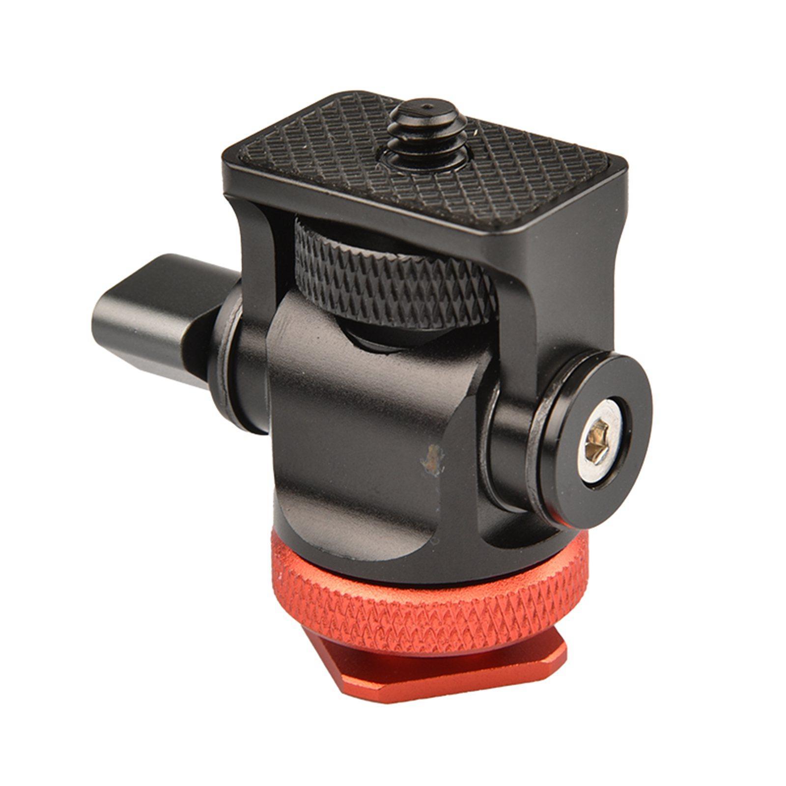 Mini Tripod Head Monitor Holder for Microphone Flash Camera
