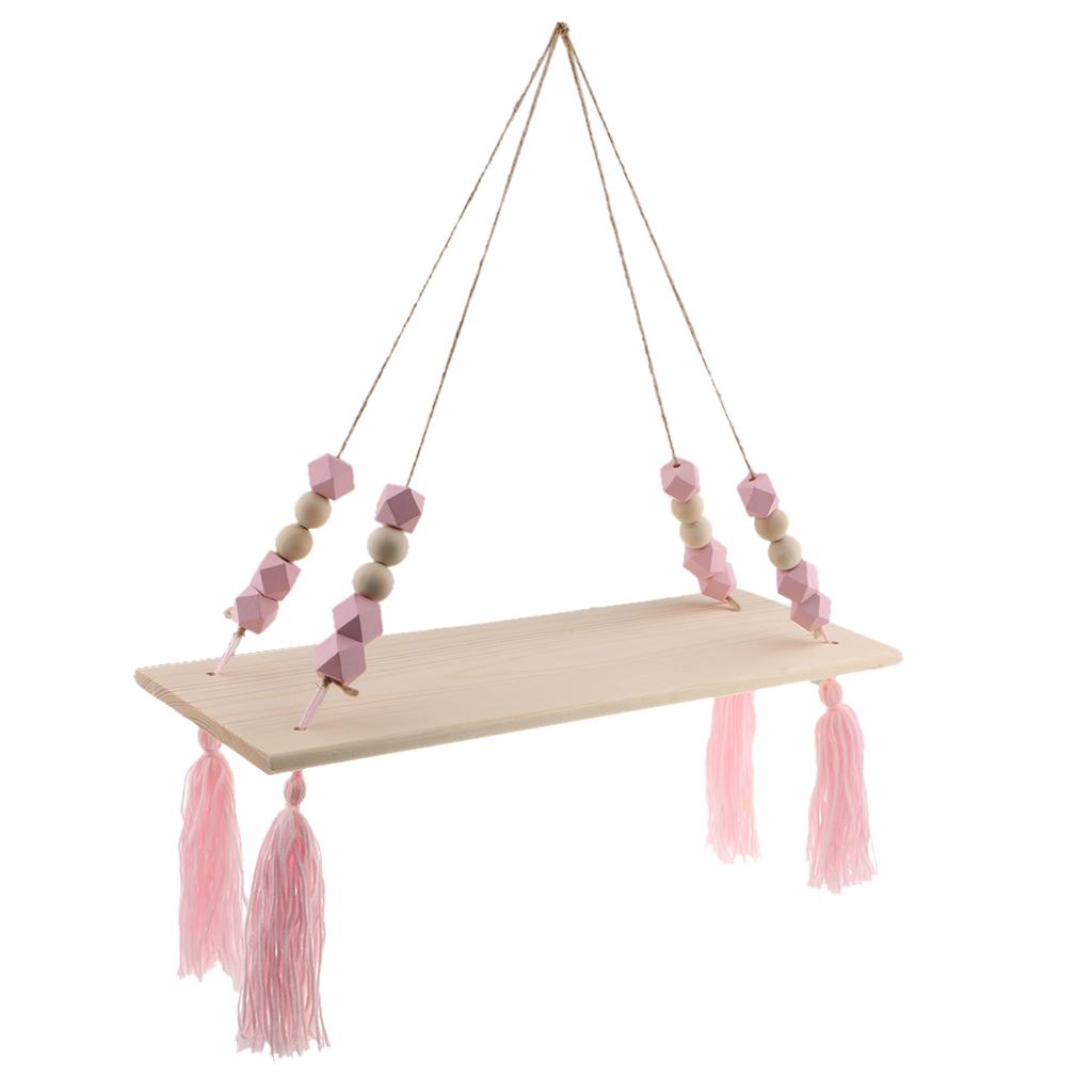Wall Hanging Wooden Shelves Floating Wall Shelf Home Decor