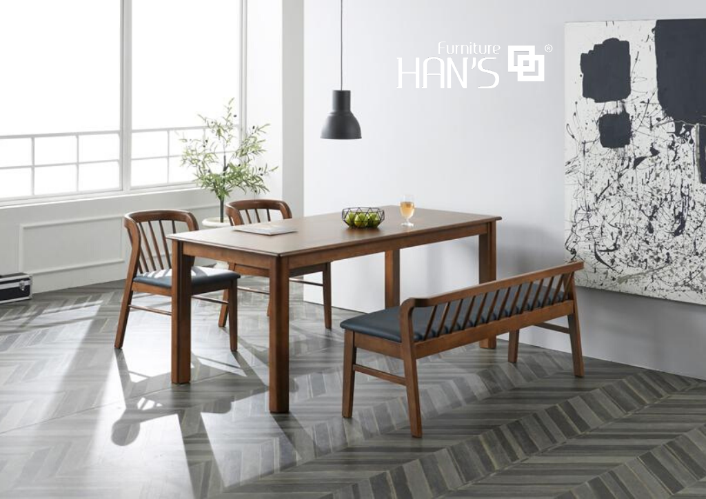 Bộ Bàn Ăn Hàn Quốc Han's Furniture RYAN B2C