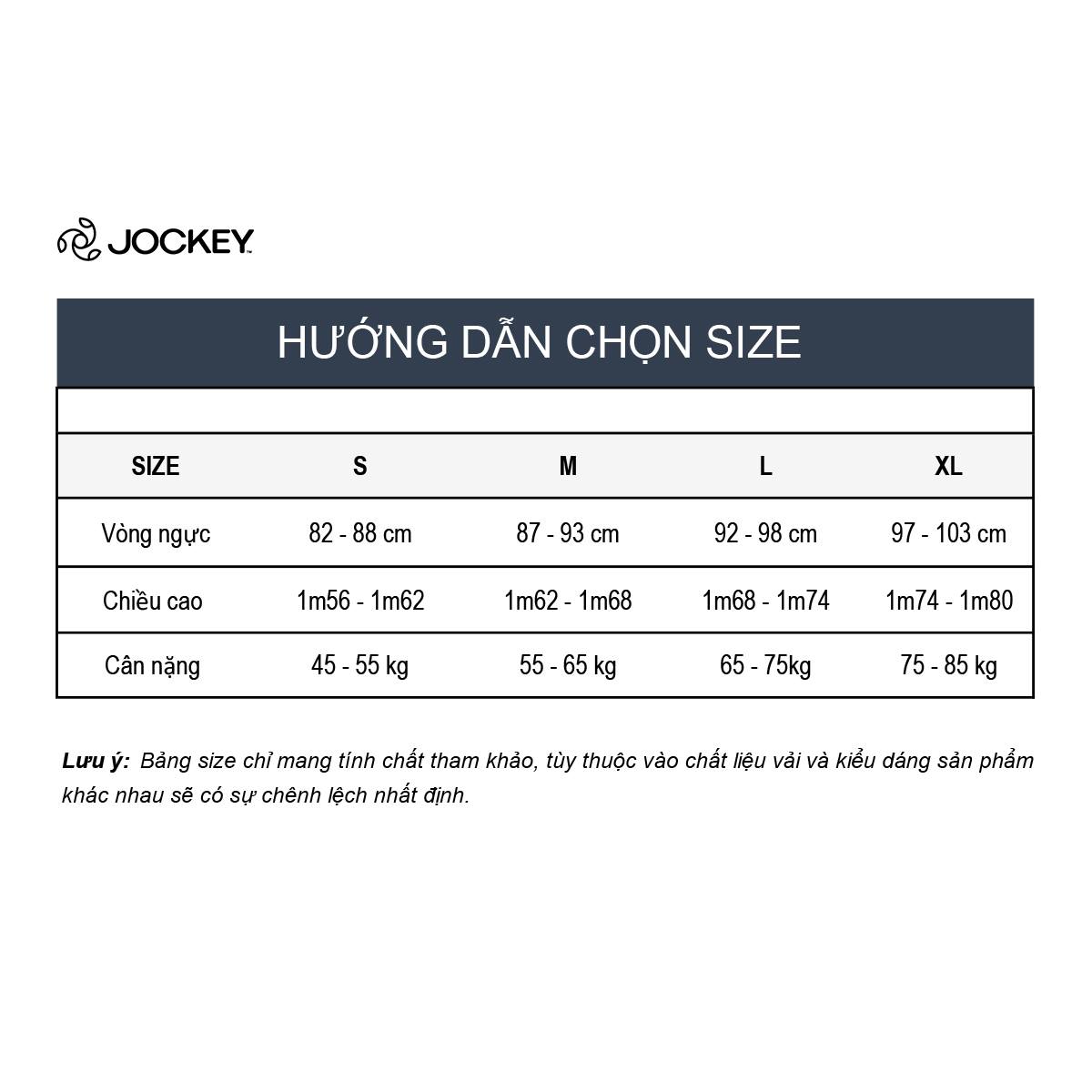 Áo Thun Nam Jockey Ngắn Tay Thun Cotton Màu Trắng - 2110