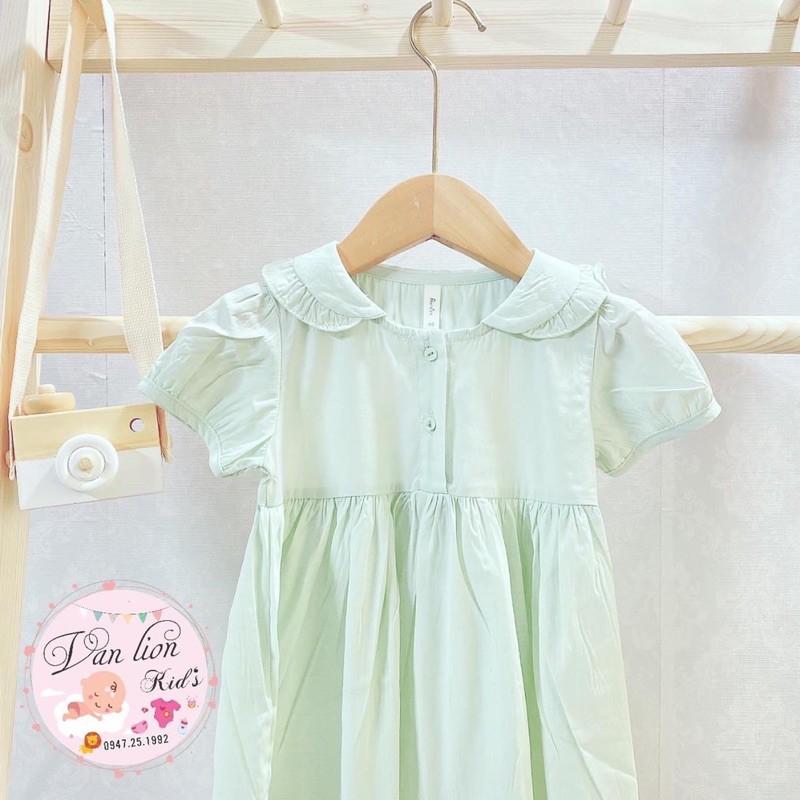 Váy xanh bạc hà cho bé gái