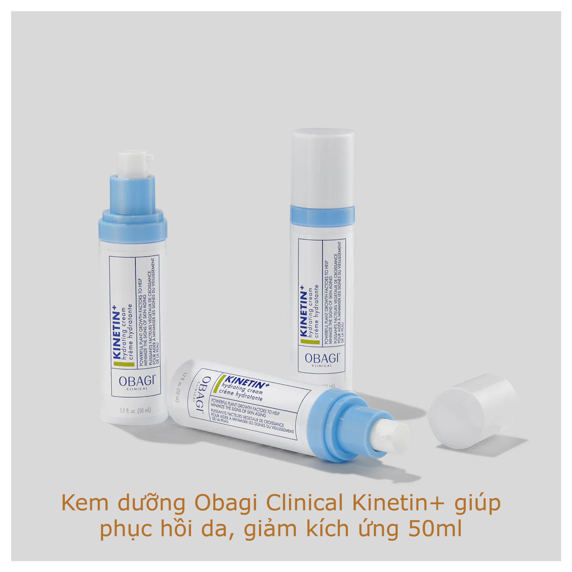 Kem dưỡng Obagi Clinical Kinetin+ giúp phục hồi da, giảm kích ứng 50ml