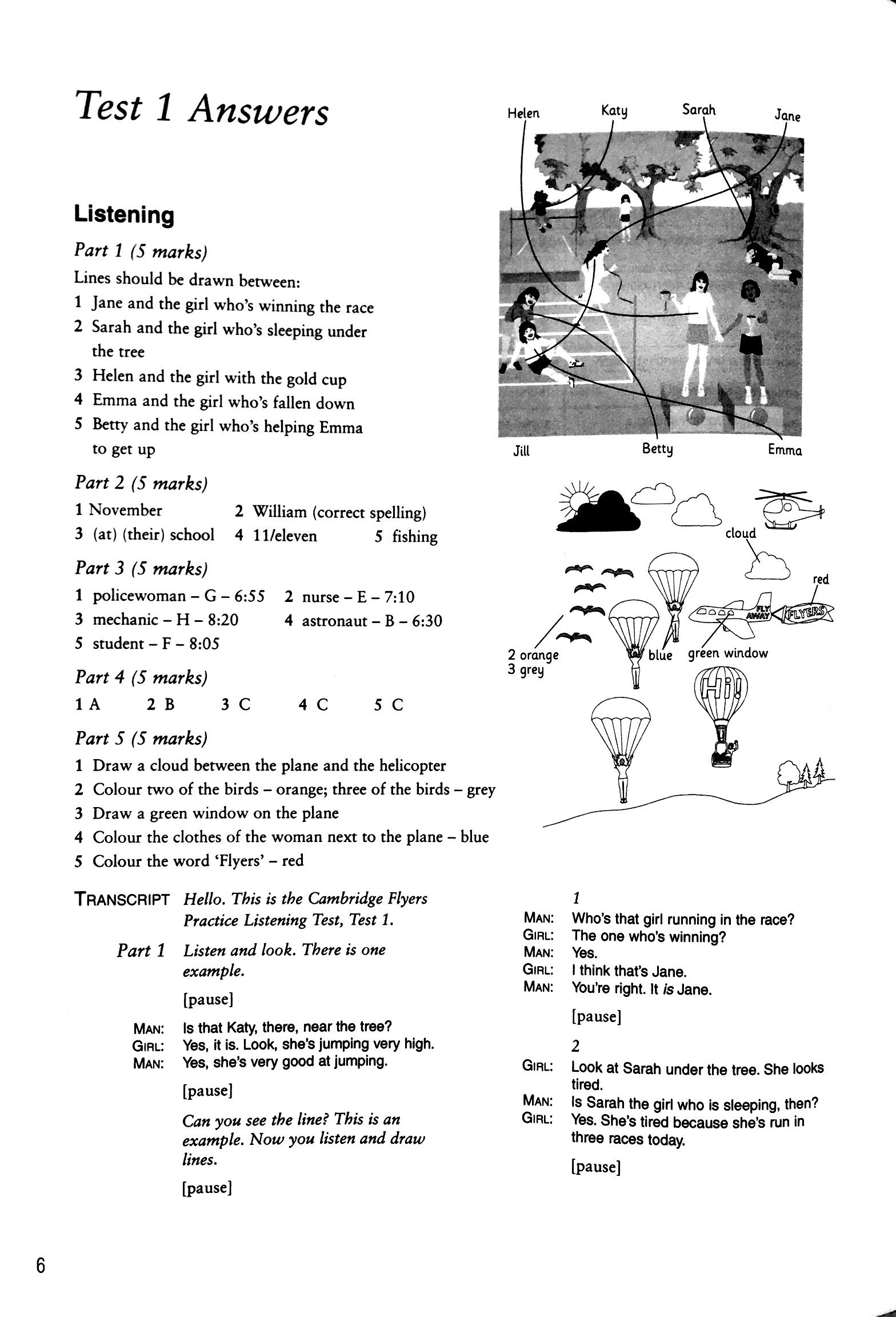 Cambridge Young Learners English Tests 2 Second edition Flyers 2 Answer Booklet