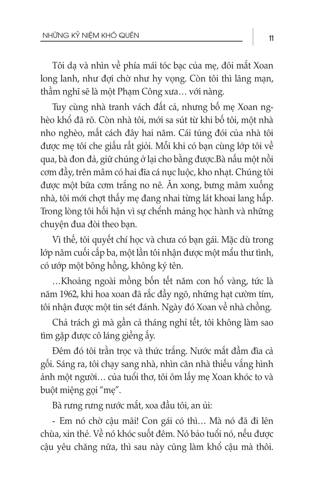 Những Kỷ Niệm Khó Quên