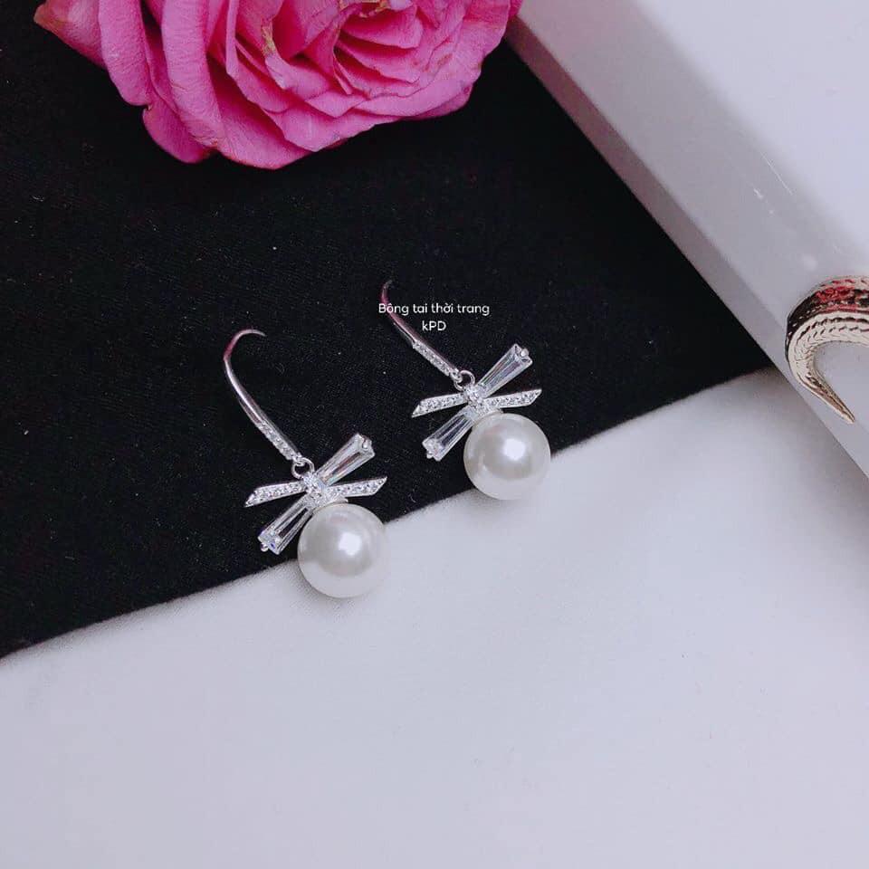 BÔNG TAI MÓC CÂU BẠC Ý CAO CẤP