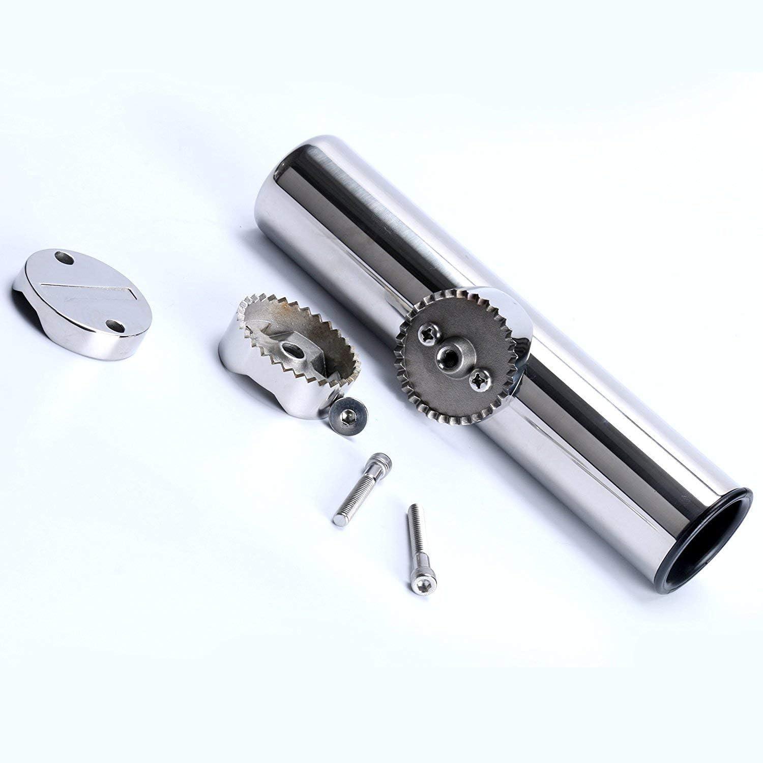 Chiếc Thép Không Gỉ Biển Thuyền Đường Sắt Cần Câu Giá Đỡ Đường Ray 19Mm Đến 25Mm