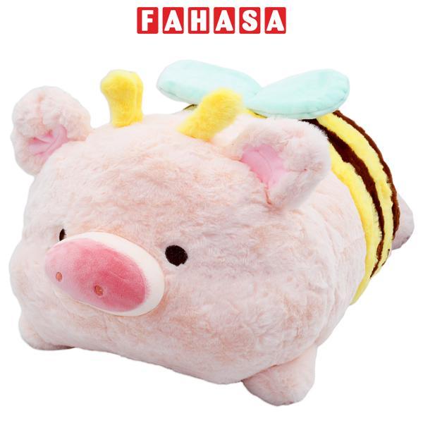 Thú Bông Heo Hồng Mặc Quần Ong Vàng 65 cm - ZooZoo 65620