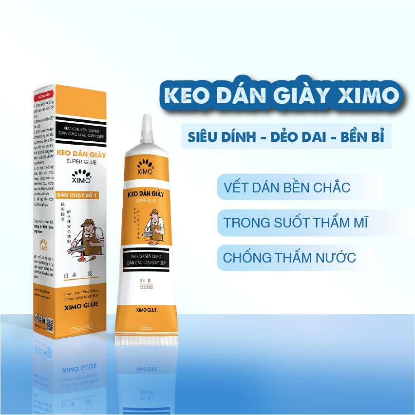 Keo Dán Giày Nhiệt Trong Suốt Siêu Dính Dùng Không Tổn Thương Da