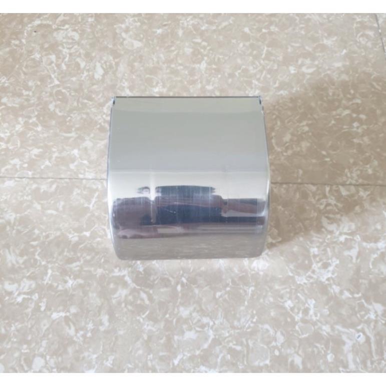 Hộp đựng giấy nhà vệ sinh kín chống nước inox 304 cao cấp .
