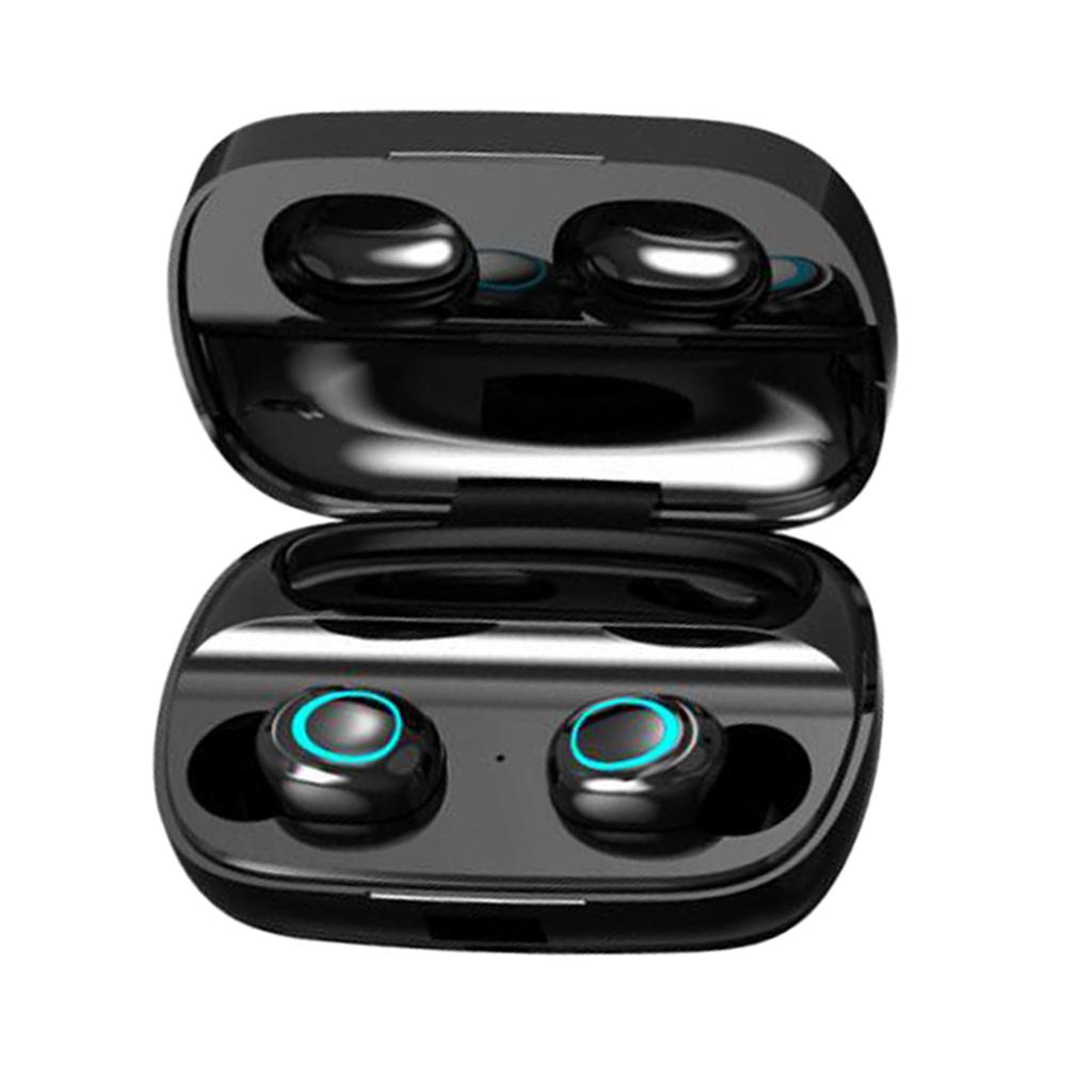 Bluetooth Headset, IPX5 Wireless Bluetooth 5.0 Earphone With Mic, 300H Playtime Bluetooth Headset, 3500mAh, LED Display, For IOS Android