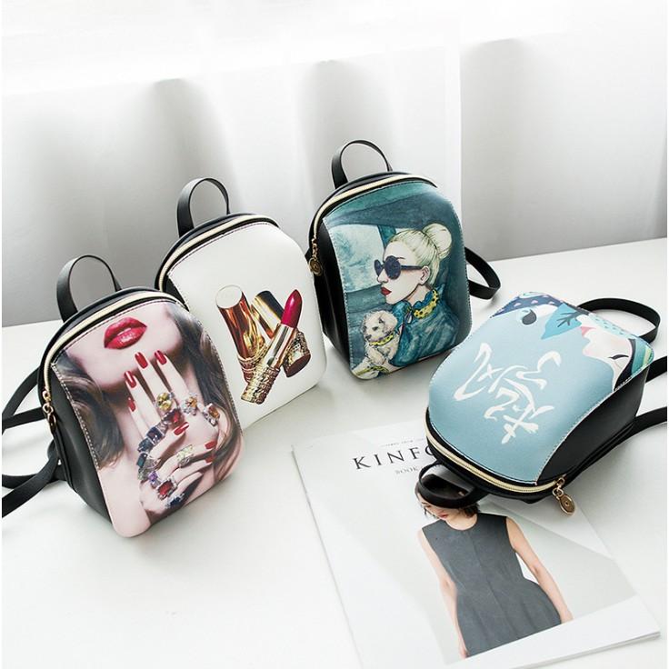 Balo Mini Hoạt Hình 2in1