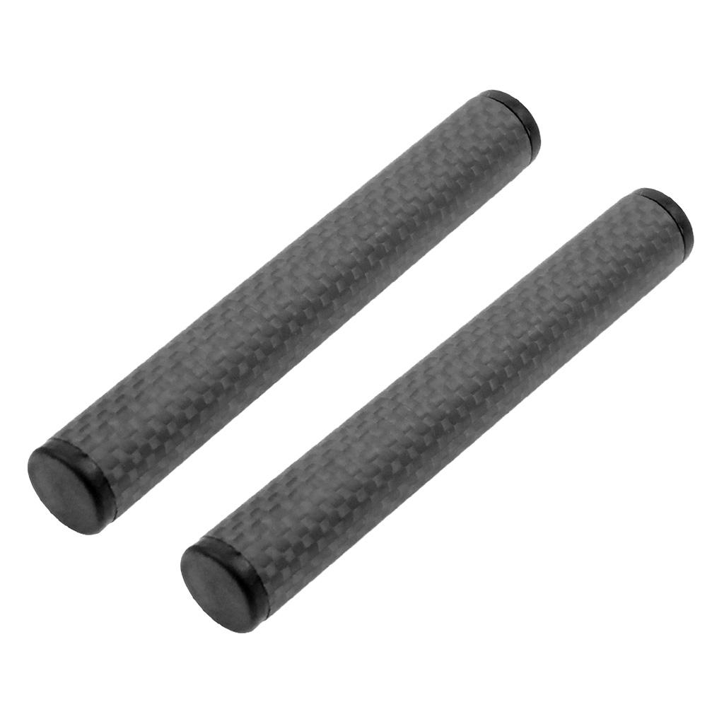 2 Cái 15 Mm Sợi Carbon Cần 10 Cm/4-Inch Cho Máy Ảnh DSLR Rig Đường Sắt hệ Thống