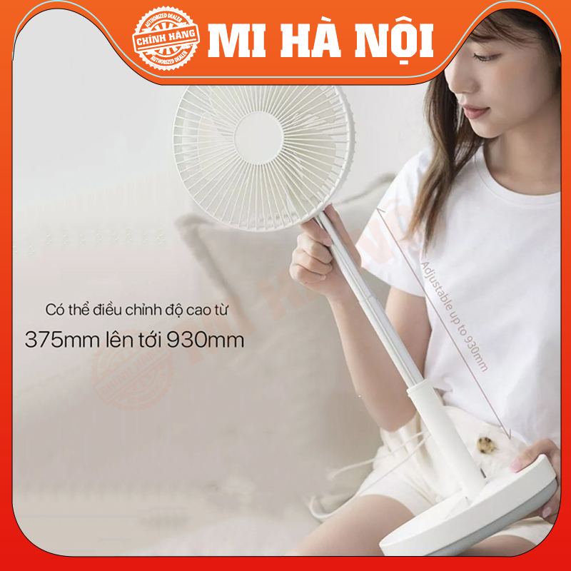 Quạt tích điện gấp gọn Xiaomi 3Life 008 để bàn  Hàng chính hãng