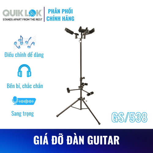 Gía đỡ đàn Guitar đa năng QUIKLOK GS/538