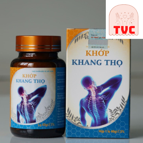 Khớp Khang Thọ - Viên Uống Cho Người Bệnh Xương Khớp, Tê Bì Chân Tay, Vai, Gáy