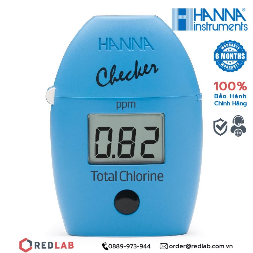 Checker đo Clo tổng trong nước Hanna HI711 bảo hành 6 tháng | Máy đo Cl2 trong nước