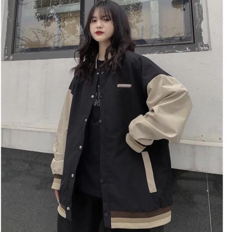 Áo Khoác Dù BOMBER WAS Form Rộng Tay Dài Ulzzang ️/Nam Nữ Unisex ️ Jaystoree