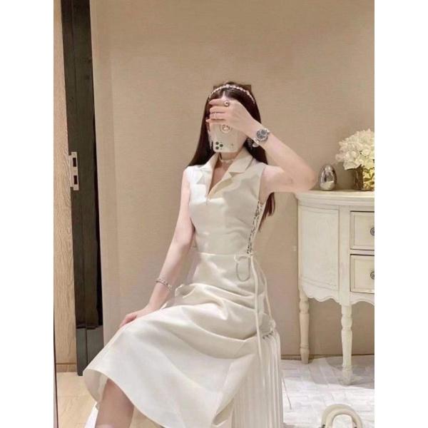 Đầm Xòe Đan Eo Dáng Dài Váy Cao Cấp BY8350