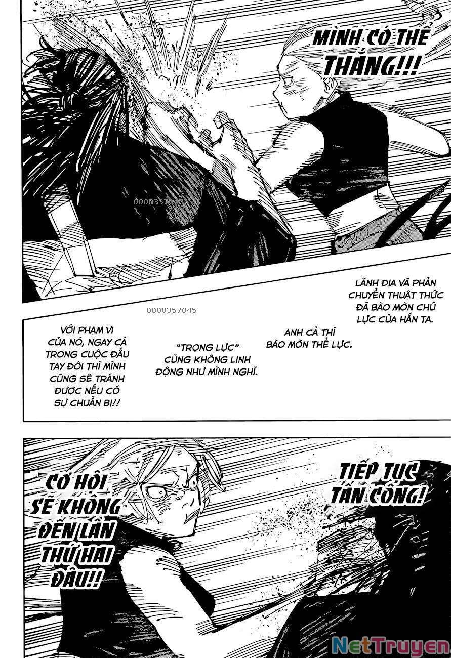 jujutsu kaisen - chú thuật hồi chiến chapter 207 17