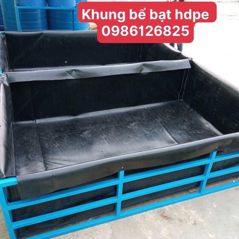 BẠT HDPE LÓT AO HỒ (KHỔ: 8Mx4M) NUÔI CÁ, ỐC ẾCH