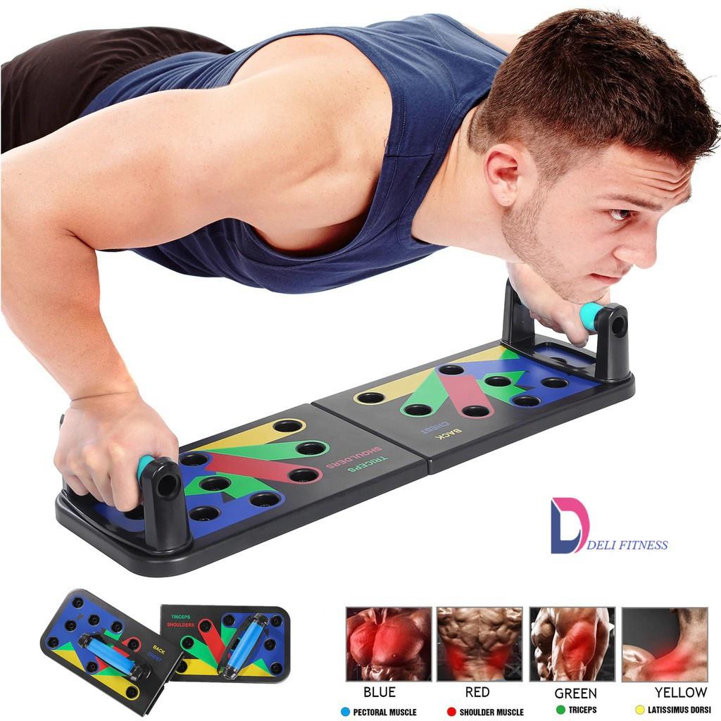 Dụng Cụ Chống Đẩy Đa Năng Push UP, Tập Cơ Ngực Vai Tại Nhà Siêu Rẻ