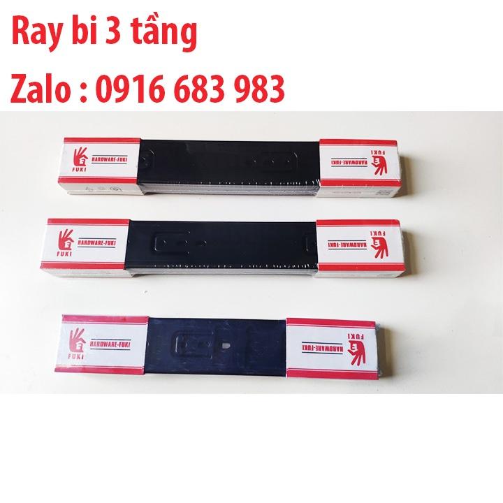 Ray trượt 3 tầng( bản 4,5cm_dài 20-40cm),ray bi,ray ngăn kéo loại tốt