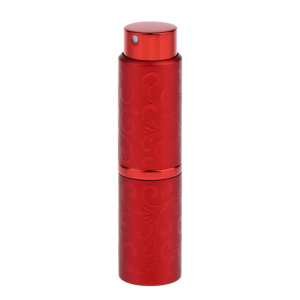 Portable 10ml Refillable Perfume Atomizer Empty Bottle Pump Scent Spray Case