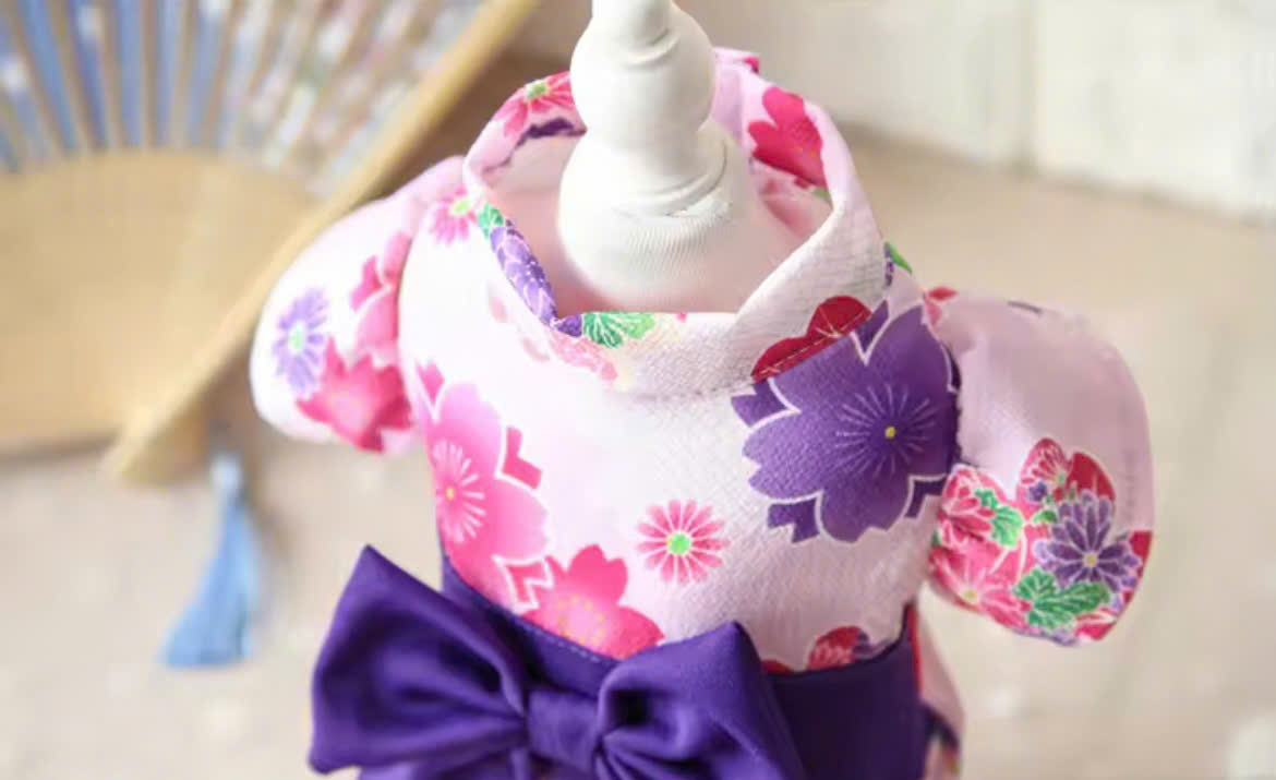 VÁY HOA KIỂU NHẬT BẢN SANG TRỌNG TỪ TỪ 0.5-8KG DÀNH CHO CHÓ MÈO