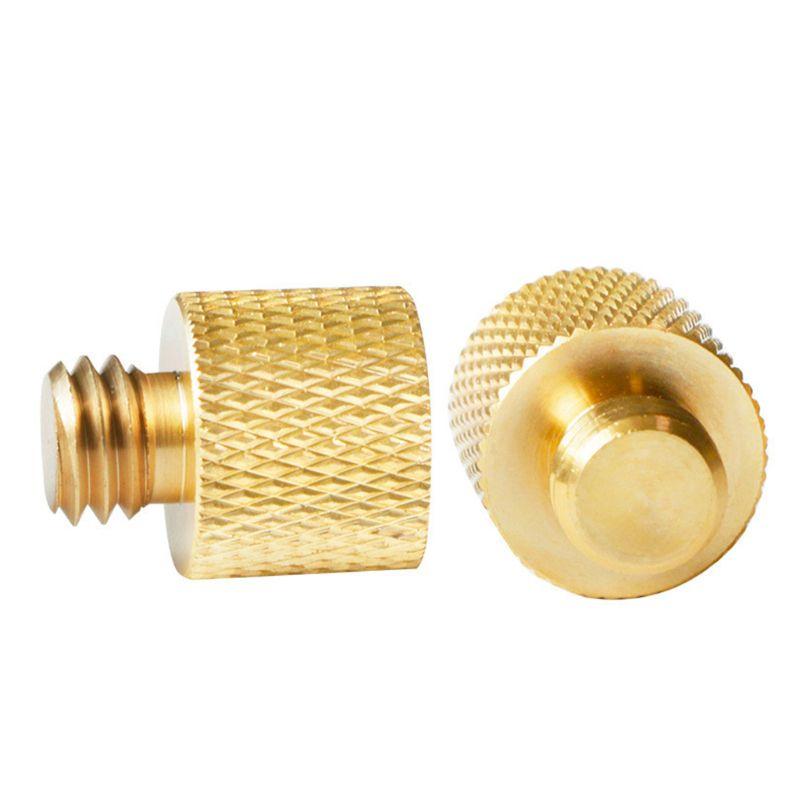 1 Bộ 1/4 "và 3/8" Chuyển Đổi Ren Ốc Vít Kim Loại Adapter Gắn cho Máy Ảnh/Chân Máy/Chân Máy/Monopod/Ballhead/Đèn Đứng/Vai Giàn Khoan