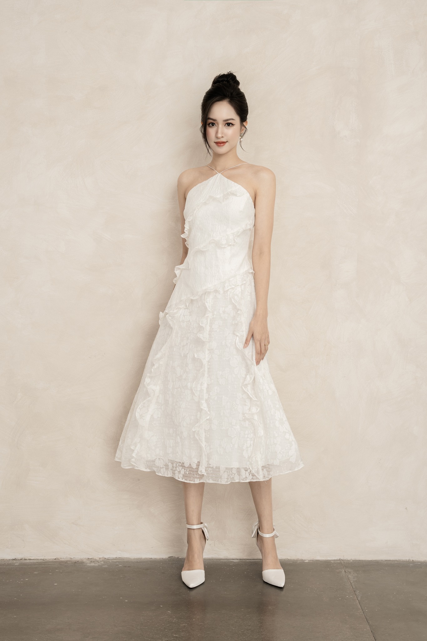 OLV - Đầm Lusie Ruffle Flower Dress