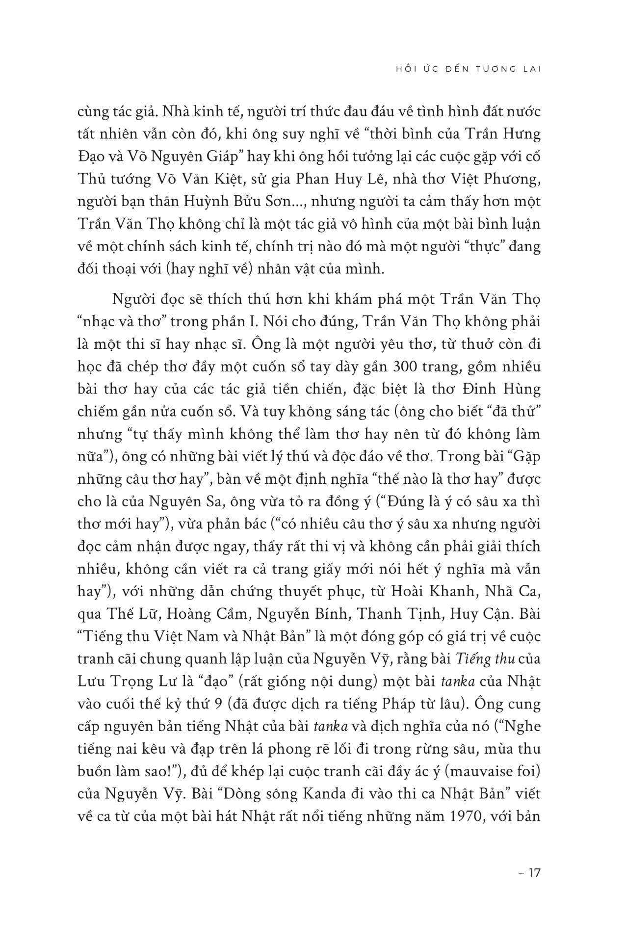 Sách - Hồi Ức Đến Tương Lai - Suy Ngẫm Về Văn Hóa, Giáo Dục Và Con Đường Phát Triển Của Việt Nam
