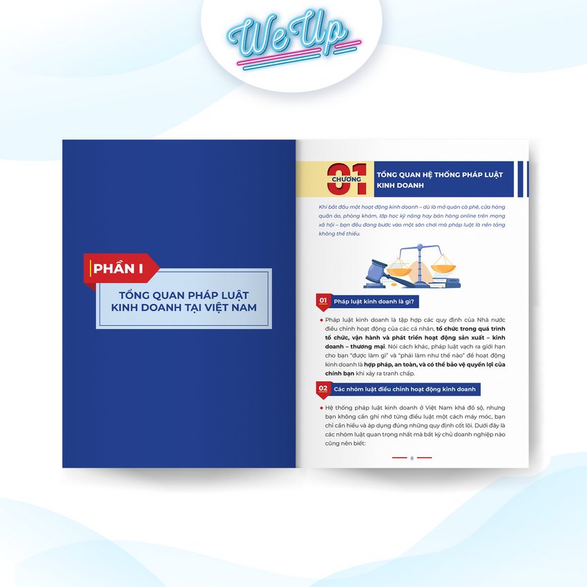 Combo 2 sách: A-Z Luật kinh doanh thực chiến dành cho doanh nghiệp vừa nhỏ - HKD, Hướng dẫn kê khai thuế (Lẻ/Combo)