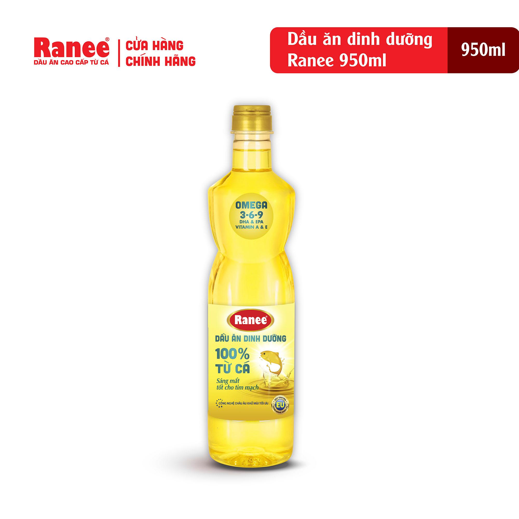 Hình ảnh Dầu ăn dinh dưỡng Ranee 950ml