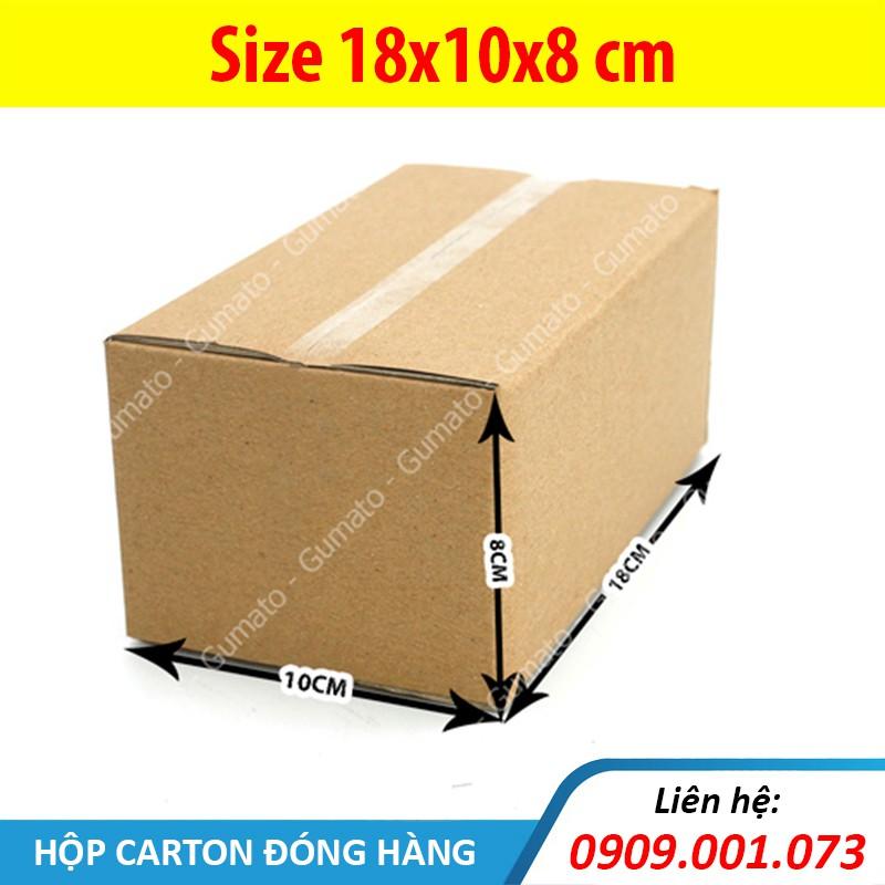 Hộp giấy P38 size 18x10x8 cm, thùng carton gói hàng Everest