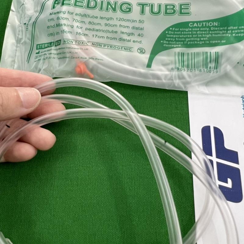 (COMBO 5 DÂY) DÂY CHO ĂN SỐ 16 CÓ NẮP GREETMED FEEDING TUBE DÂY NUÔI ĂN XÔNG DẠ DÀY