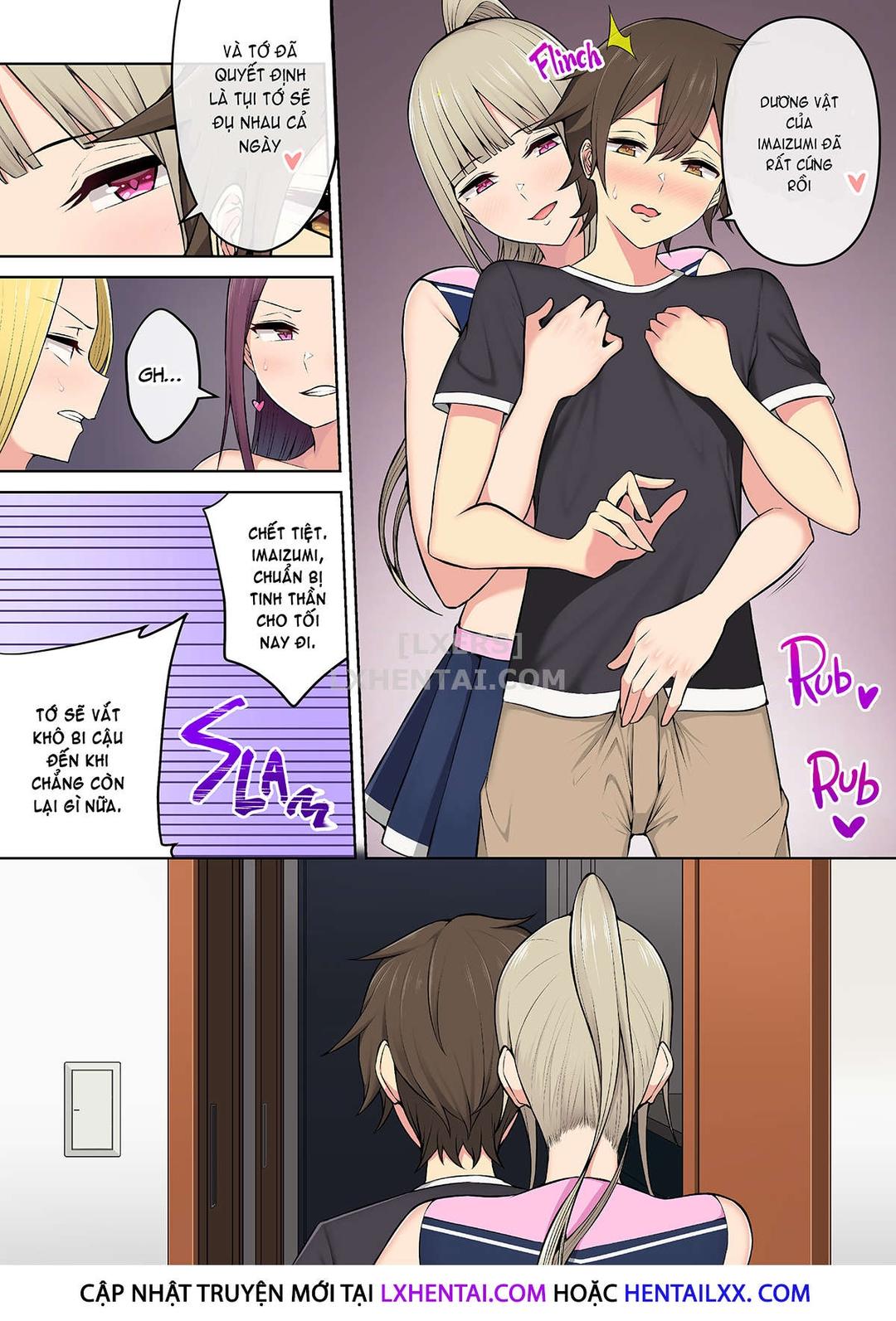 imaizumi đưa cả bầy gyaru về nhà mình chapter 3 14