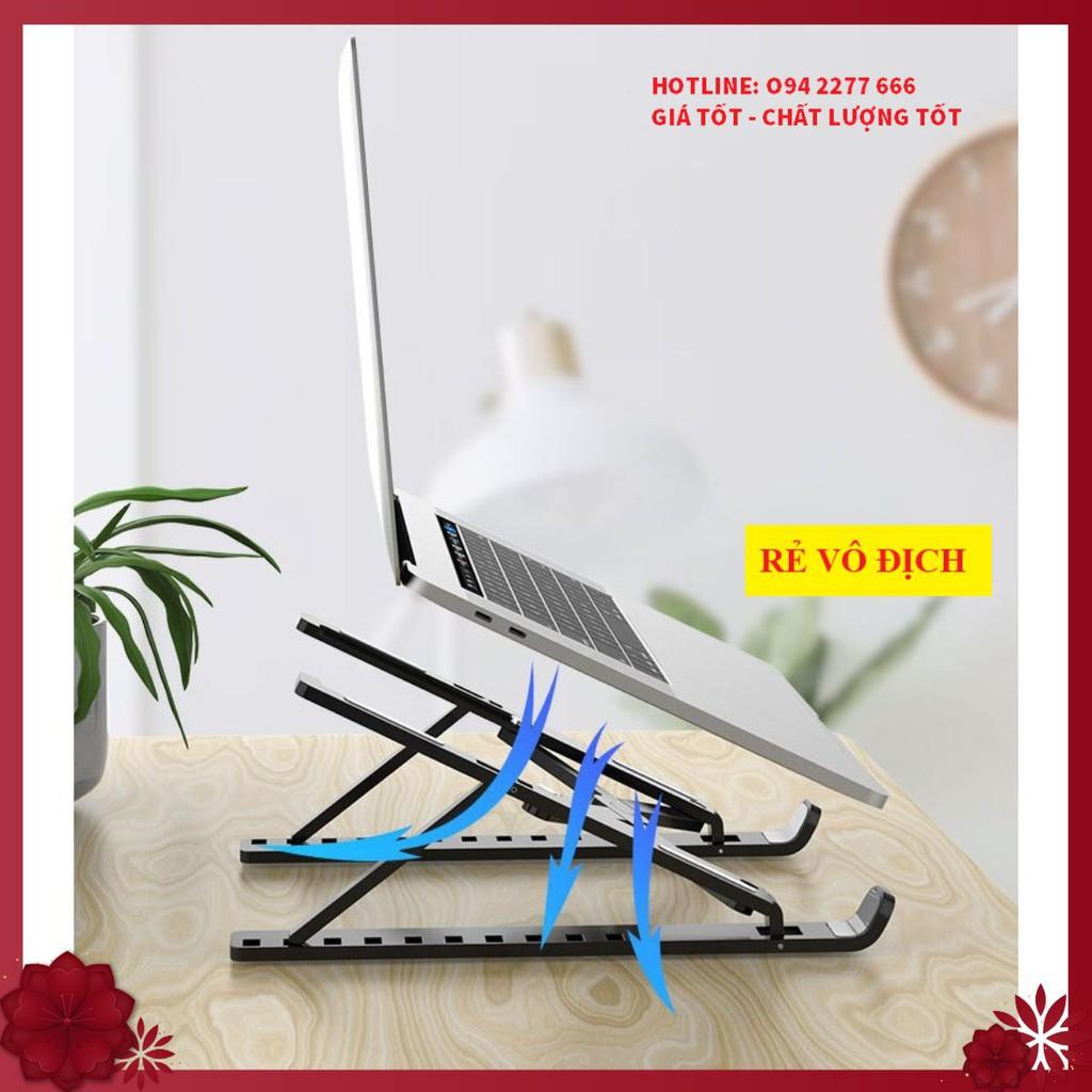 ️ Giá Đỡ Tản Nhiệt Macbook, Laptop, iPad Điều Chỉnh Độ Cao, Bằng Nhựa ABS Chắc Chắn.