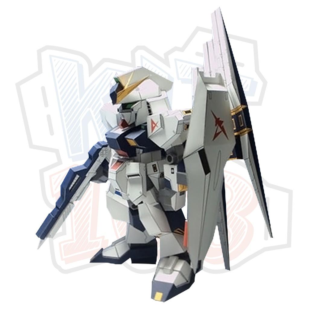 Mô hình giấy Robot SD RX-93 v Gundam Evolve ver 2