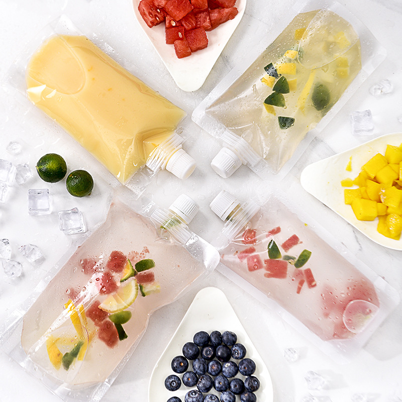 Set 5 Túi Đựng Bảo Quản Đồ Khô, Các Loại Hạt Ngũ Cốc- Túi Đựng Thực Phẩm Có Nắp Đậy Chống Ẩm Tiện Lợi
