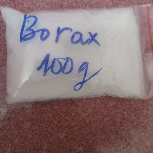 Bột borax/hàn the-Bột borax Mỹ/USA 100 gram - Nguyên liệu làm slime