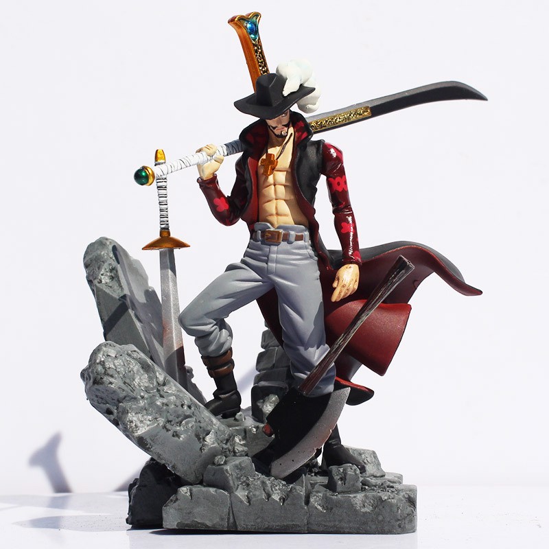 Mô Hình Nhân Vật Dracule Mihawk - Mô Hình One Piece ( Cao 15cm )