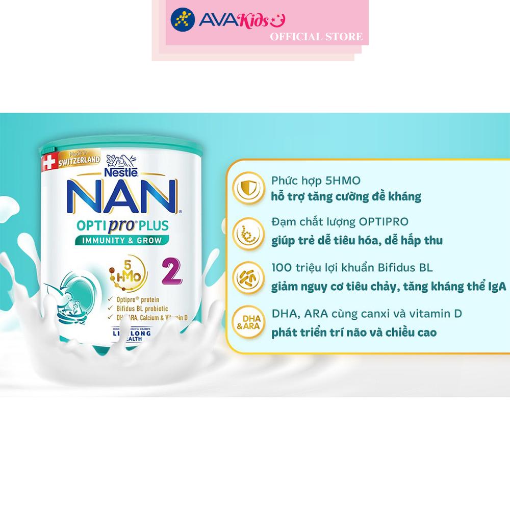 Sữa bột NAN Optipro Plus số 2 400g (6 - 12 tháng)