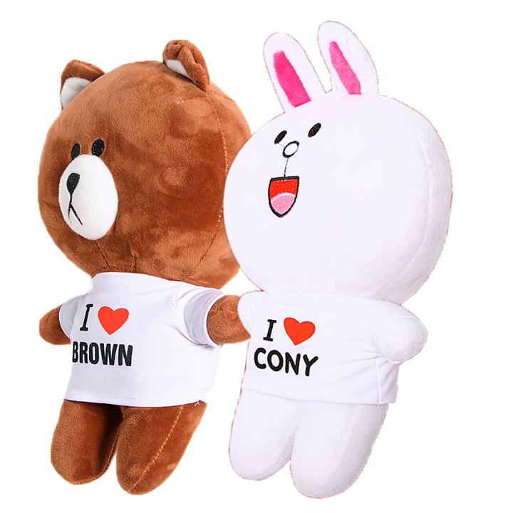 Gấu bông brown thỏ cony xinh xắn