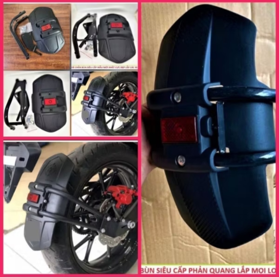 1 BỘ DÈ CHẮN BÙN SAU X2 LẮP XE MÁY CỰC ĐẸP CHUẨN