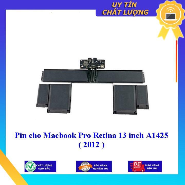 Pin cho Macbook Pro Retina 13 inch A1425  2012 - Hàng Nhập Khẩu New Seal