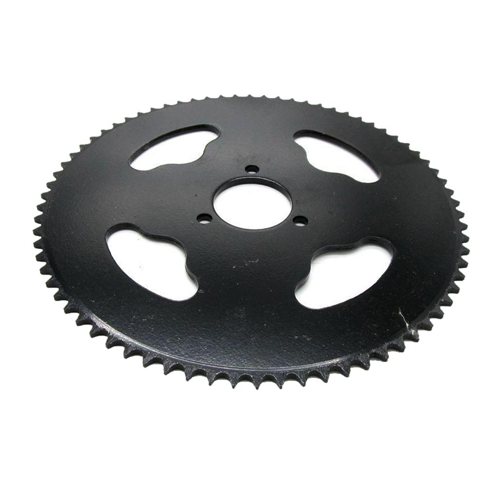 Black T8F-74T 35mm Rear Sprocket for 47cc 49cc Mini Motorcycle Drive System