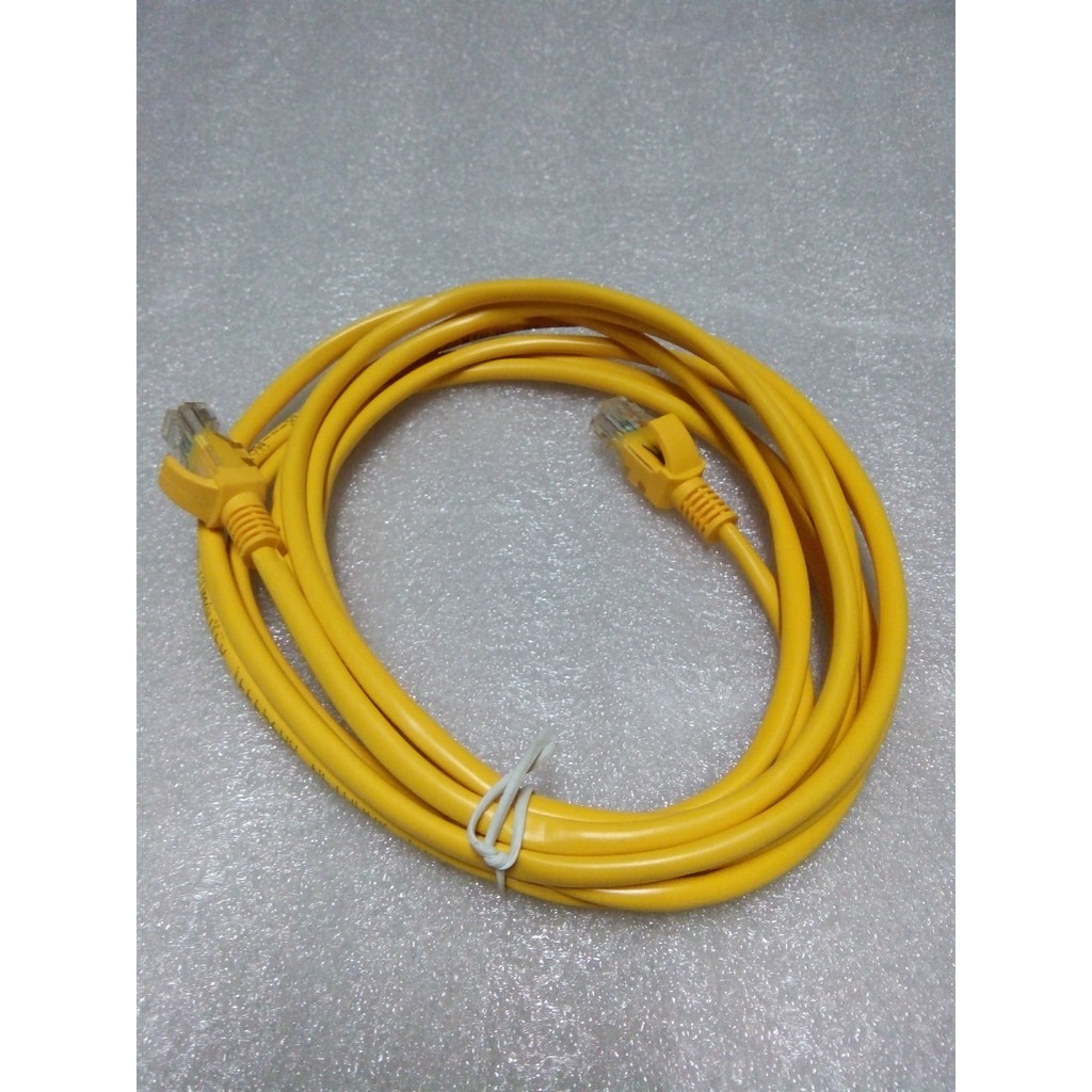 Dây Mạng CAT5E Đúc Sẵn Dài 3M Hỗ Trợ 2 Đầu FJ45